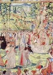 Court Fête in Paris in 1573 to honour the Polish Ambassadors in the Presence of Catherine de Medici and Henri III